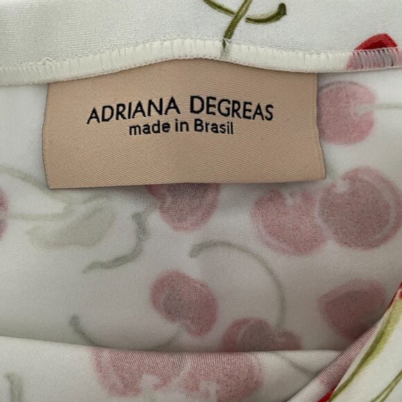 Adriana Degreas S Cherry Bomb Ruffled Midi Skirt - Swimwear - Picture 3 of 5